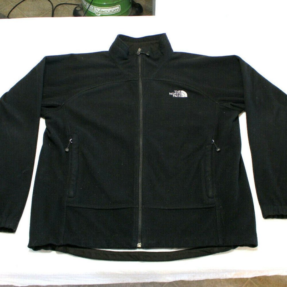 The North Face mens Windwall jacket Black Full Zip